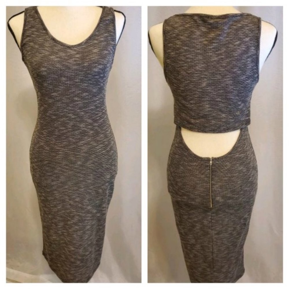 Open Back Party Dress (Midi)